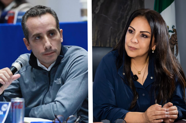 Mario Riestra y Karla Martínez