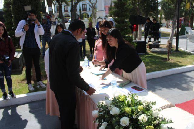 Bodas colectivas gratuitas en Cañada Morelos 