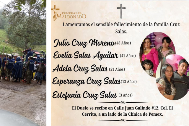 Tragedia en la Sierra Norte 