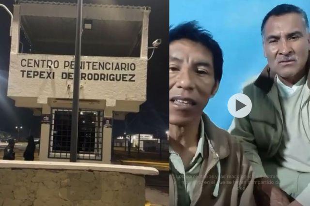 Internos del penal de Tepexi de Rodríguez