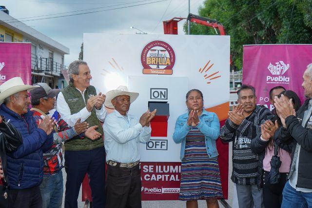 Arranque de programa Puebla Brilla