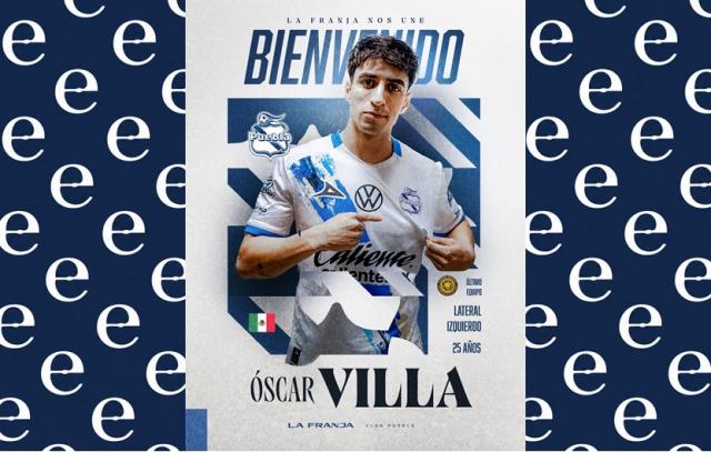 Publicación oficial del club que anuncia la llegada de Villa