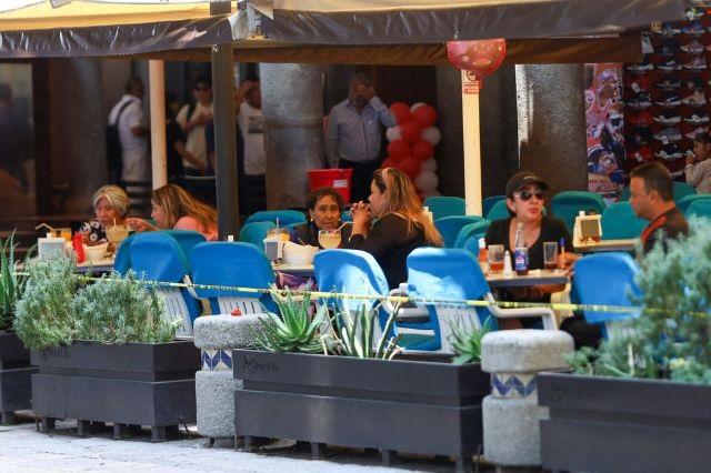 Comensales en restaurante del Centro Histórico (Foto ilustrativa)