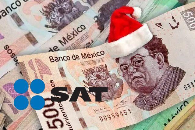 Recibe tu aguinaldo completo si ganas de 12 a 15 mil pesos, esto dice SAT 