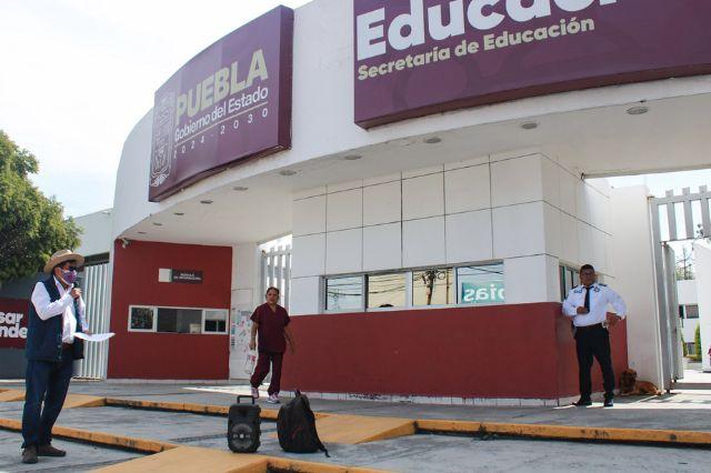 Oficina de la SEP en Puebla