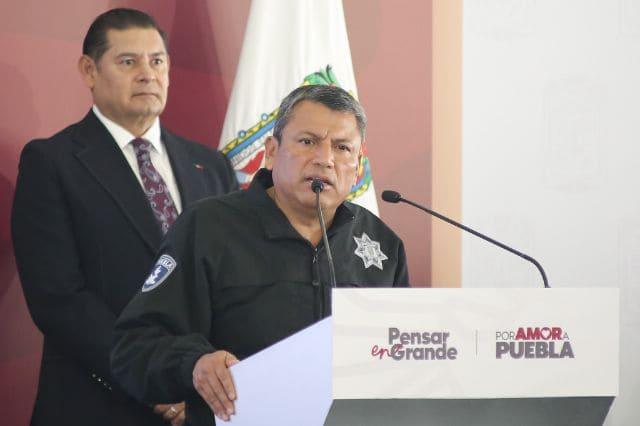 Francisco Sánchez, titular de la SSP en Puebla