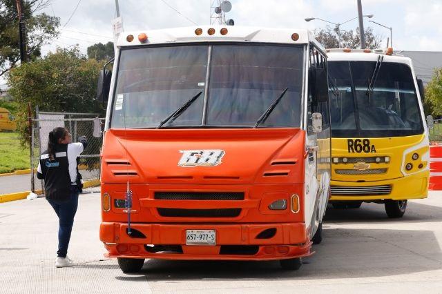 Unidades del transporte público en la revista vehicular