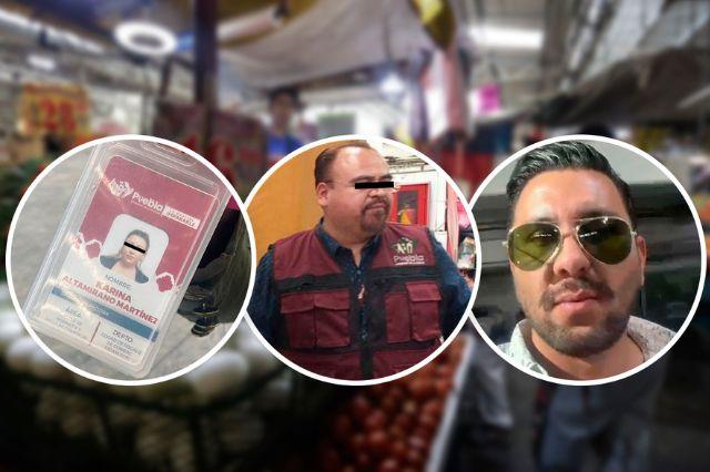 Supuestos funcionarios del Ayuntamiento de Puebla