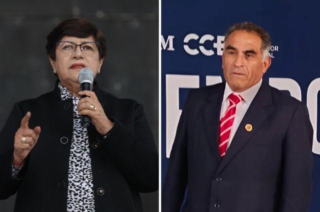 Silvia Tanús y Elpidio Diaz