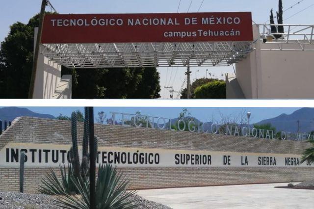 Tecnológicos de Tehuacán y Ajalpan