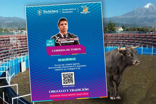Corrida de toros en Tlachichuca 