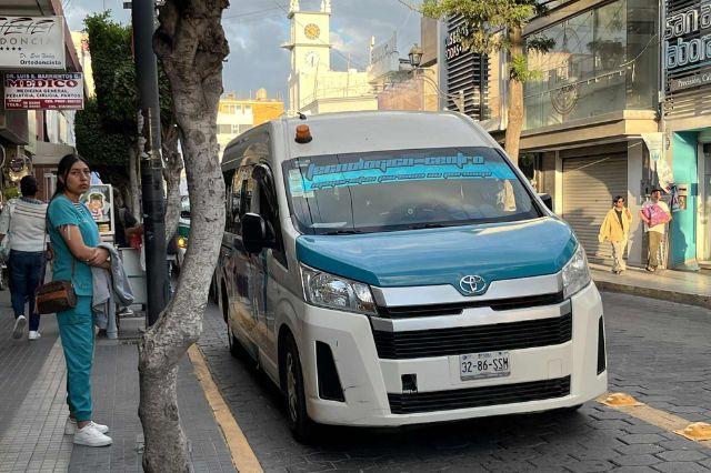 Transporte irregular en Tehuacán