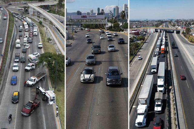 Vialidades de Puebla con más accidentes