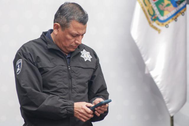 Vicealmirante Francisco Sánchez González, titular de la SSP en Puebla