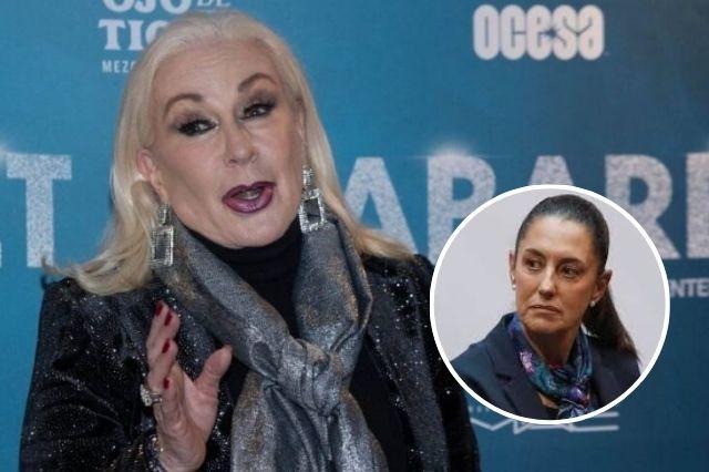 Laura Zapata llama indita a Claudia Sheinbaum y desata polémica