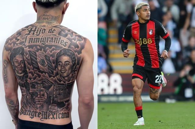 Julián Araujo expresa identidad con nuevo tatuaje