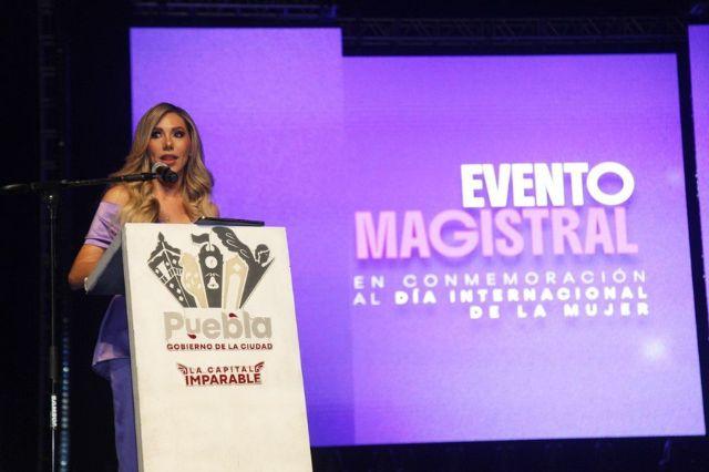 Zaira González Gómez el día del evento
