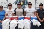 Detenidos en Atlixco 