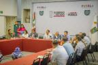 Autoridades de Puebla y Morelos