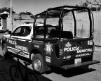 Patrulla de la Policía Municipal de Huaquechula