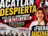 Manifestación en Acatlán de Osorio