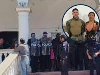 Manifestación en Acatlán de Osorio
