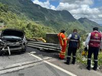 Accidente en autopista México-Tuxpan 
