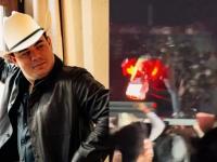 Alfredo Olivas sufre grave caída en pleno concierto