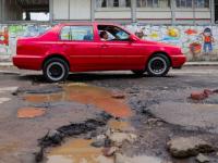 Bache en la ciudad de Puebla
