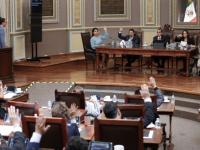 Diputados de Puebla durante la aprobación de la ley de supremacía constitucional