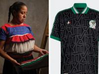 Artesanas de Naupan bordan el jersey del Tri para el Mundial 2026