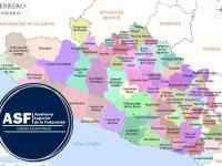 Mapa de Guerrero