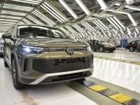 Aspecto de la producción de unidades en Volkswagen, que en febrero tuvo una caída