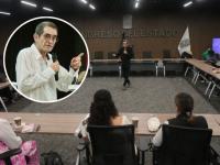 Marcel Arvea Damián en el Congreso de Puebla
