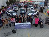 Ayuntamiento de Amozoc incorpora 14 nuevas patrullas al parque vehicular