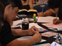 Personas en talleres artísticos impartidos por el IMACP