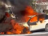  Camioneta se incendia