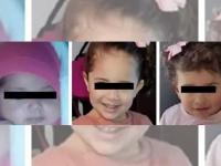 Las tres hijas de Ana Karen, que fueron recuperadas tras casi tres años de búsqueda