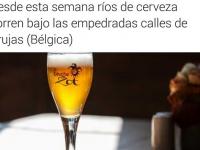 La cerveza, el vital líquido, llega ahora a los bebedores, entubada, del fabricante, proveedor a los “dispenser” de las barras