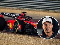 Checo Pérez prueba la Ferrari SF-23 en Imola con Cadillac