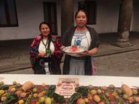 Cocineras tradicionales que participarán en el encuentro en el Museo Regional de Cholula