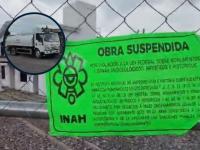 Clausura del INAH en Cholula