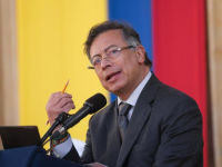 Gustavo Petro, presidente de Colombia: imagen ilustrativa