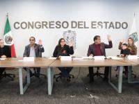 Diputados de la Comisión de Hacienda del Congreso de Puebla