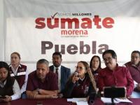 En conferencia de prensa, dirigente y secretario de Morena