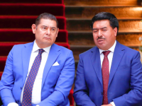 Alejandro Armenta, gobernador de Puebla / JAvier Aquino Limón, funcionario poblano - imagen ilusrativa