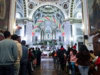 Consulta horarios de misas por la Virgen de Guadalupe en Puebla