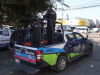 Patrulla de la policía municipal de Puebla  