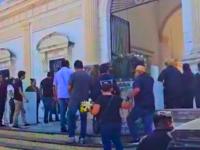 Funeral de agente muerto en su deber, por accidente de tránsito 