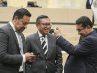 Diputados del Congreso de Puebla en el pleno